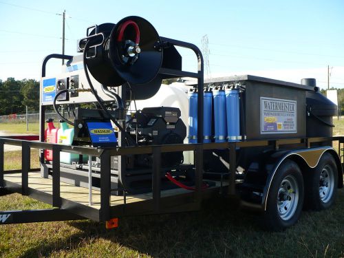 HOT WATER PRESSURE WASHER &amp; RECYCLING PORTABLE SYSTEM