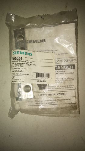 Siemens hg656 new in pack eq ground lug kit see pics #b18 for sale