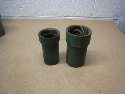 Greenlee cable tugger threaded extension bushing pipe adapter SET OF 2