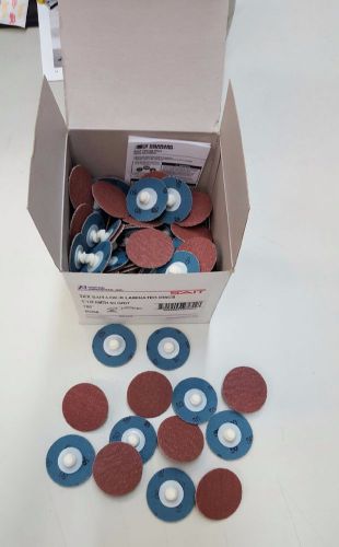 United abrasives/sait 50266 sait-lok-r 3ax 1-1/2-inch 50x disc, 100 pack for sale