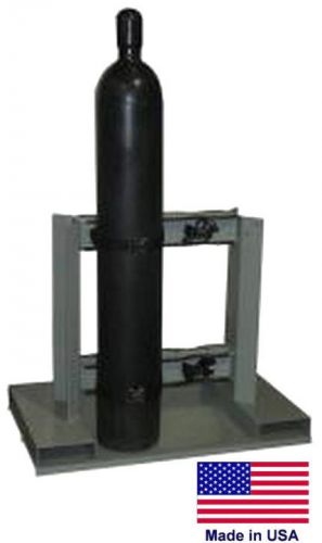Cylinder stand pallet for propane welding gases compressed air - 4 tank capacity for sale