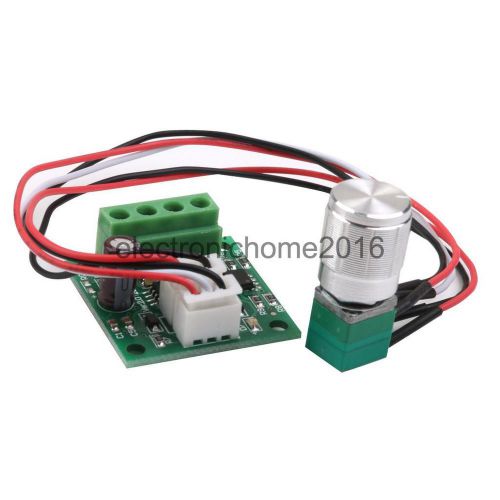 Security Low Voltage DC 1.8V to 12V 2A Motor Speed Fuse Controller PWM