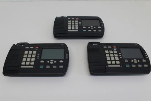(Lot of 3) Shoretel Aastra Telecom Model 390 Desktop Phone Parts Only