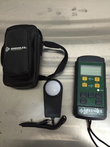Greenlee Digital Light Meter Tester 93-172 with Soft Case