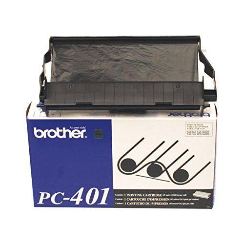 Brother PC-401 Printing Cartridge for FAX 560, 565, 580MC, MFC-660MC Sealed
