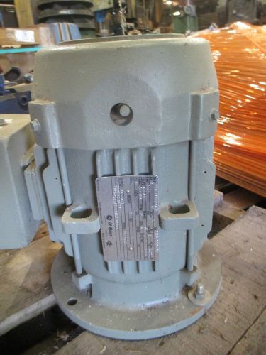 G.E. 3HP ELECTRIC MOTOR DESIGN D 184TDZ 1675RPM TEFC SURPLUS CAST IRON