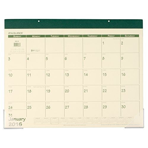 At-A-Glance AT-A-GLANCE Desk Pad Calendar 2016, 12 Months, 21-3/4 x 15-1/2