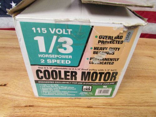 Dial 2202 1/3 hp Evaporative Cooler Motor #2
