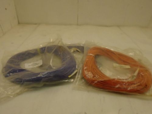 Lc/lc 50/125 mm duplex | fiber optic patch cable | 150&#039; lot of 3 for sale