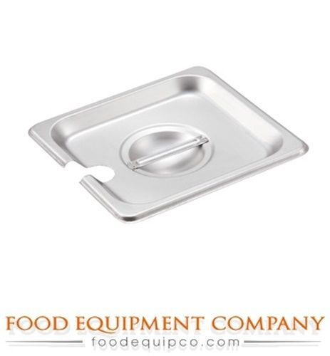 Winco SPCS Steam Table Pan Cover, 1/6 size, slotted - Case of 72