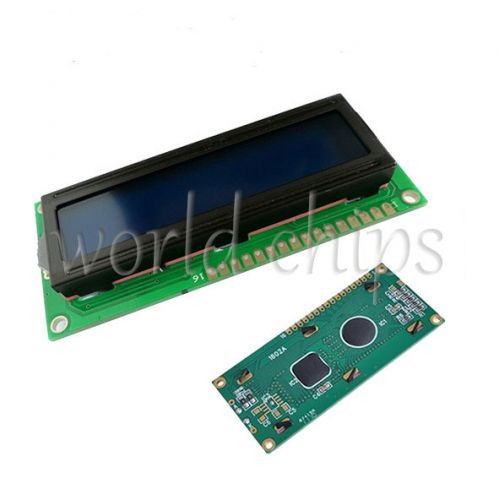 2014 new 1602 16x2 hd44780 character lcd display module lcd blue blacklight for sale
