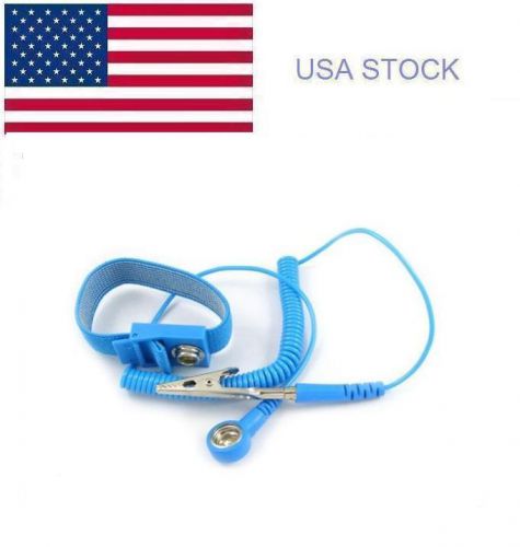 Anti static esd wrist strap discharge band grounding prevent static shock new for sale