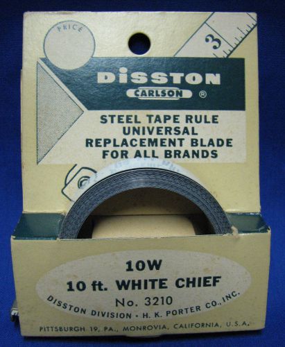 DISSTON - steel tape rule universal replacement blade for all brands - 10 ft.
