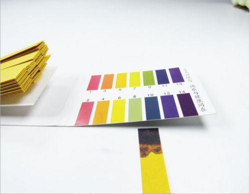 New 160 Strips pH Alkaline Acid 1-14 Test Paper Water Litmus Testing Kit