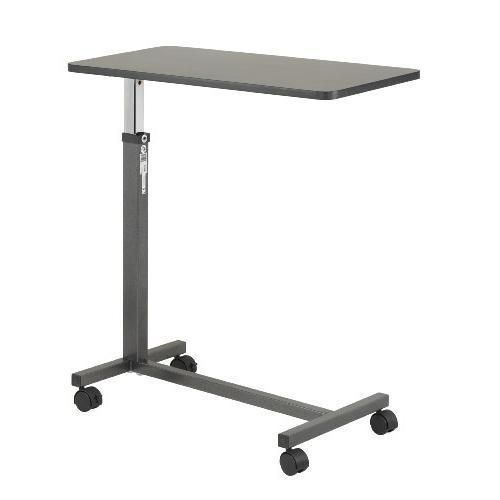 Non Tilt Top Overbed Adjustable Table Medical Rollator 30 x 15 x 28 Inches New