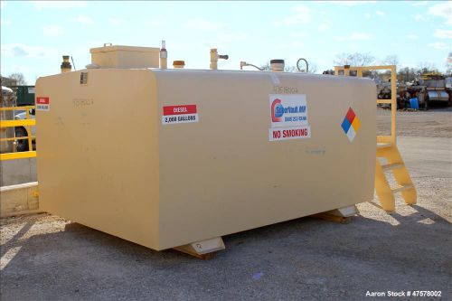 Used- dunn industries supervault mh multi-hazard rated aboveground fuel storage for sale