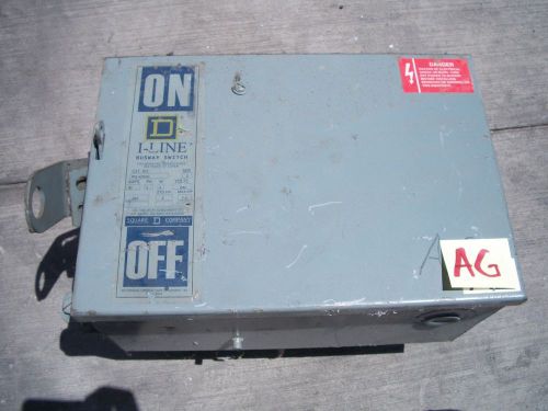 Square d pq4203g 30 amp 240 volt 3 phase bus plug (ag) for sale