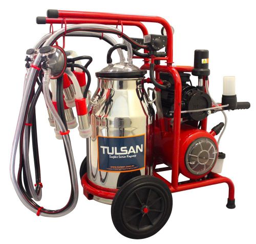 Tulsan classic portable double milking machine for sale