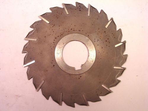 NOS HSS STAGG TOOTH SIDE &amp; FACE Horizontal MILLING CUTTER 5&#034; x 3/32&#034; x 1-1/4&#034;