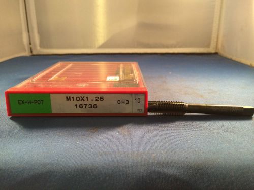New osg m10x1.25 ex-h-pot oh3 hsse spiral point plug taps for sale