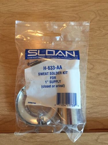 Sloan sweat solder kit for sale