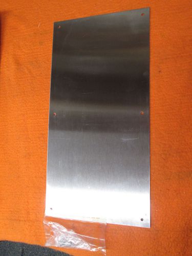 Push Plate Rockwood #70 8&#034; x 16&#034; x US32D Satin Stainless Steel