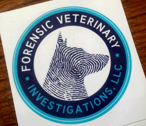 Forensic Veterinary Investigations, LLC 3&#034; sticker
