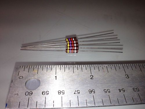 4.7k ohm 1/2 watt @ 10% Tolerance Carbon Resistor (5 pack)