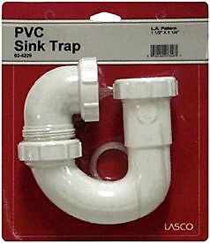 REPAIR TRAP,1-1/2X1-1/4&#034; PVC