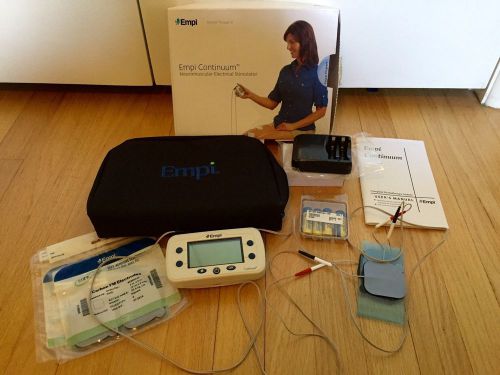 Empi Continuum Neuromuscular Electric Stimulator Complete Electrotherapy System