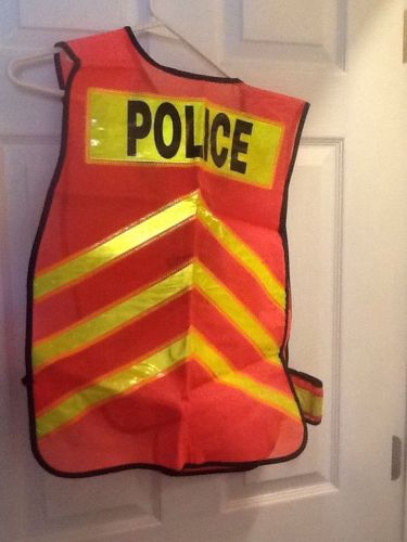 police traffic safety vest