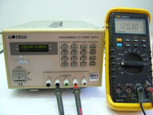 High voltage laboratory power supply 0 - 120v 2a dc. motech inv2 for sale