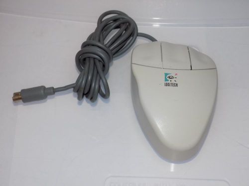 Logitech MouseMan Serial-MousePort M-CQ38 PS/2 Standard Wired 3-Button Mouse