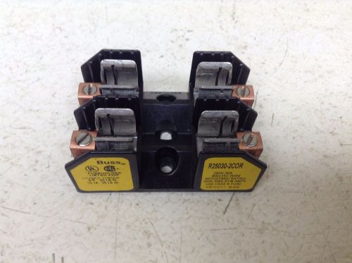 Cooper Bussmann R25030-2COR 2 Pole Fuse Holder 250 V 30 Amp R250302COR R25030