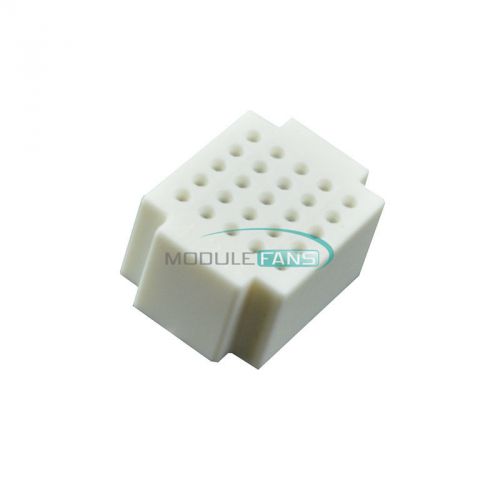 10PCS White Mini 25 Tie-point Breadboard Solderless Prototype Test Board New