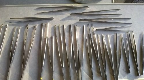 V. mueller pilling dittmar tweezer forceps graspers lot  24 total. german for sale