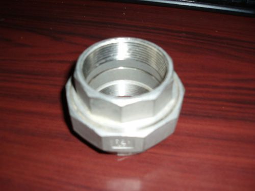 Stainless steel pipe union  2 inch npt for sale