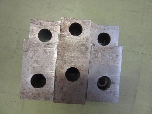 Reversible Hard Top Jaws Set of 3 Jaws 4 1/2&#034; by 2&#034;