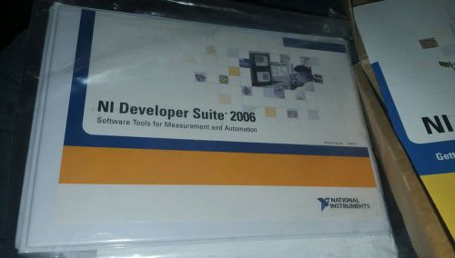 NI Developer Suite 2006, Unopened CD Set, Getting Started with SignalExpress