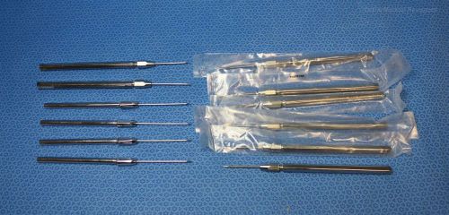 Laboratory dissecting handle w/ removable needle lot of 12 each new for sale