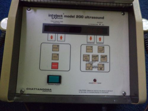 Chattanooga Corp Intelect model 200 Ultrasound Therapeutic Ultrasound Generator