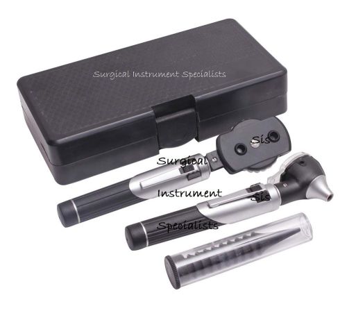 Mini Otoscope and Ophthalmoscope Set Improved Design 3V LED Bulb Fitted