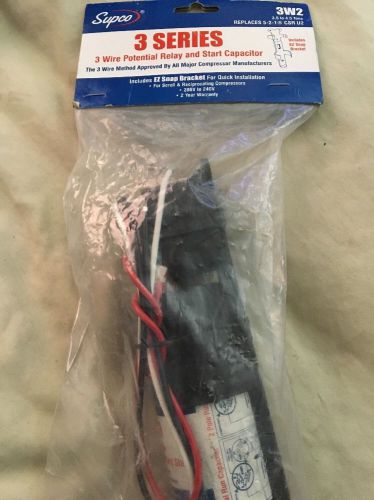 3W2 Hard Start, 3 Wire,  3-1/2 - 4-1/2 Hp New