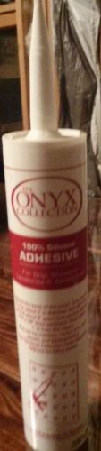 The Onyx Collection Clear 1410 Industrial Shower Wall Silicone Adhesive/Sealant