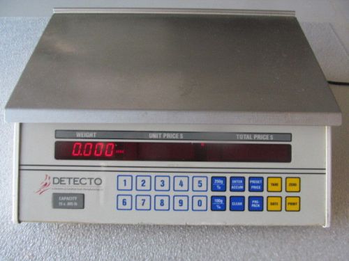 Detecto Digital Counter Top Pricing Scale
