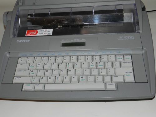 Vintage Brother SX-4000 Electronic Typewriter