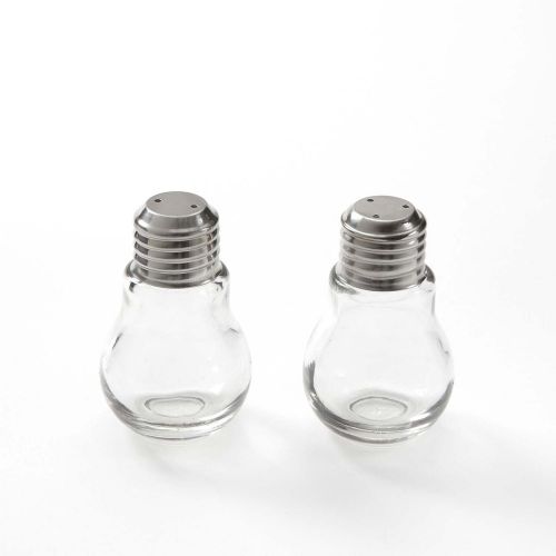 American Metalcraft SPLB6 S&amp;P SET GLASS LIGHTBULB 1.5 OZ