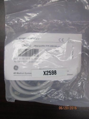 Ge marquette cable 8500 holter, snap-lock, 5-ld, din, 15 in. 35cm p/n 409106-201 for sale