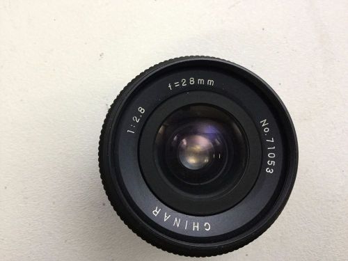 Chinar 1:2.8mm f=28mm No. 71053 Lens