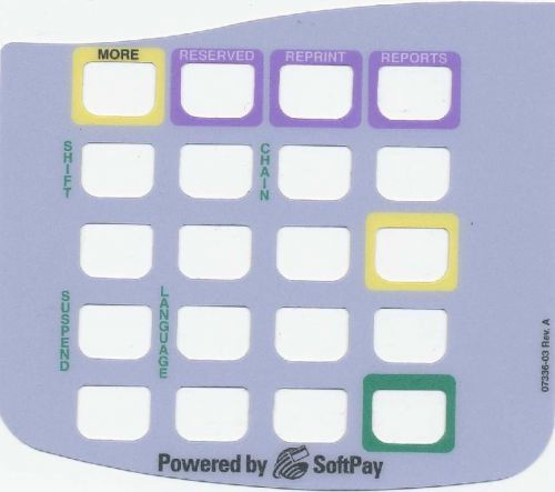 Overlay, Generic, Verifone Omni 3200 - SoftPay Retail (113974)
